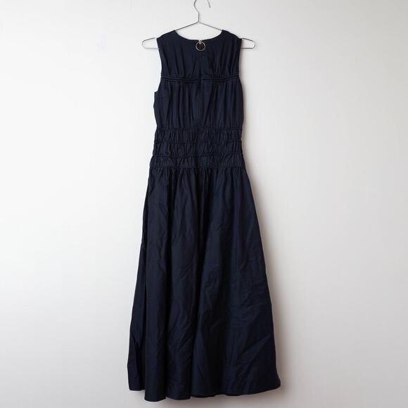 Roksanda Collective Smocked Waist Maxi Dress - Size 2 - Picture 3 of 9